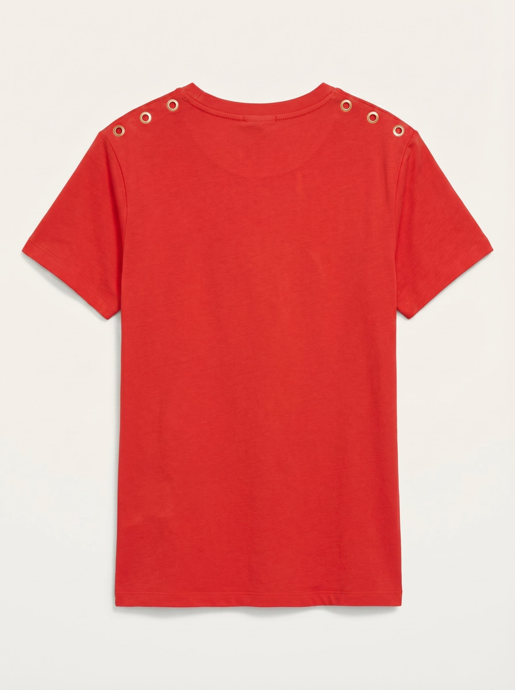 T-shirt con ricamo in cotone