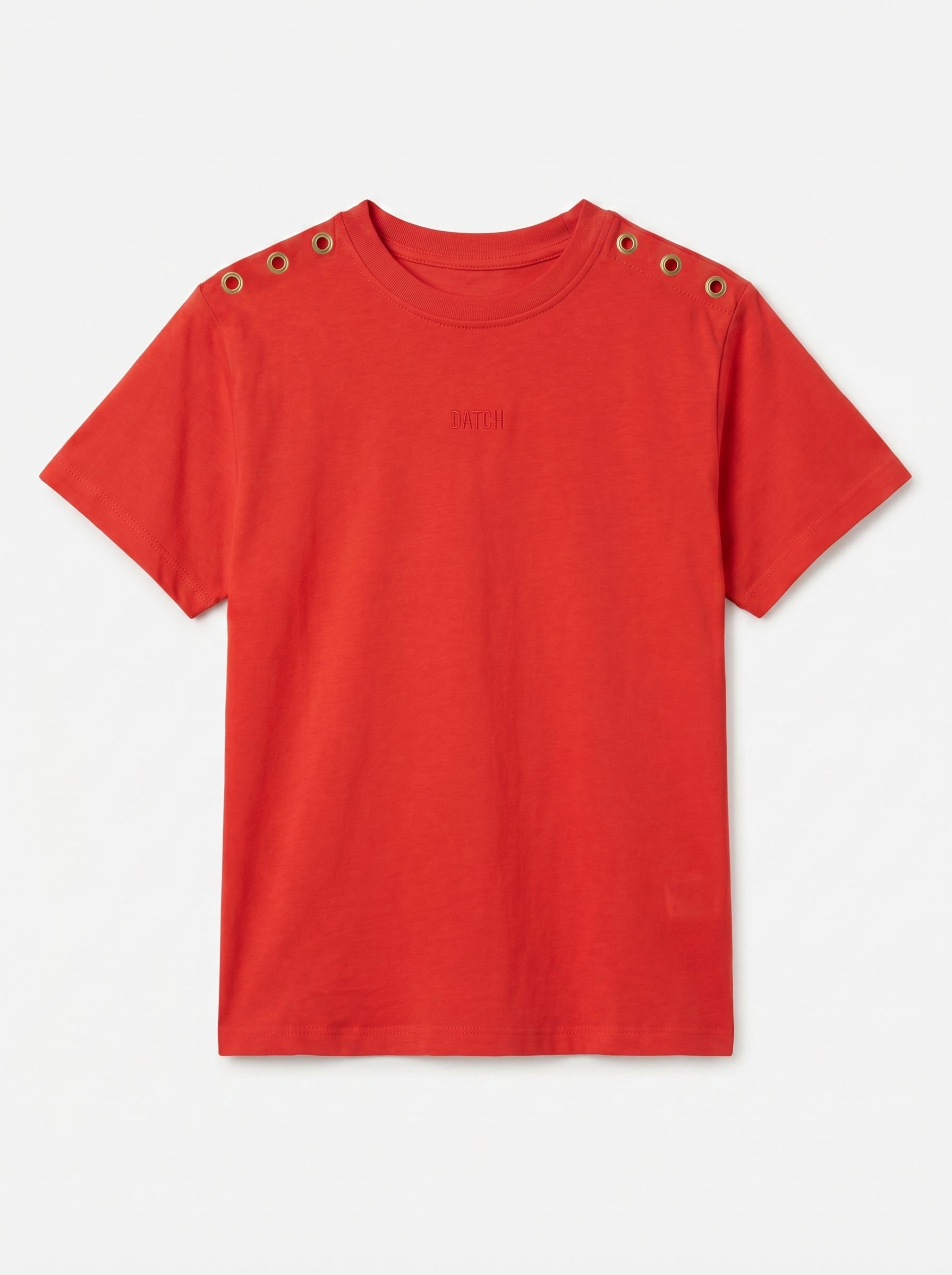 T-shirt con ricamo in cotone