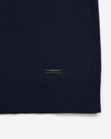 Maglia girocollo con collo a costine