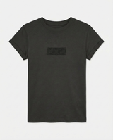 T-shirt con ricamo in cotone
