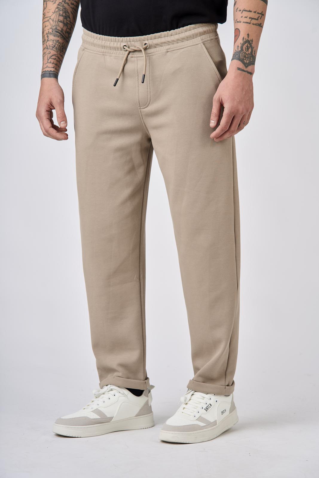 Pantaloni in felpa di piquet