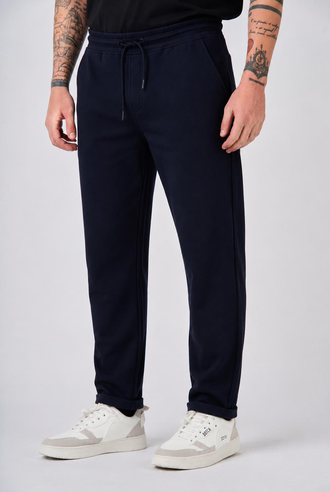 Pantaloni in felpa di piquet