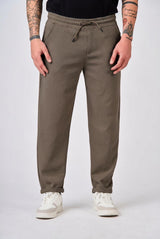 Pantaloni in felpa di piquet