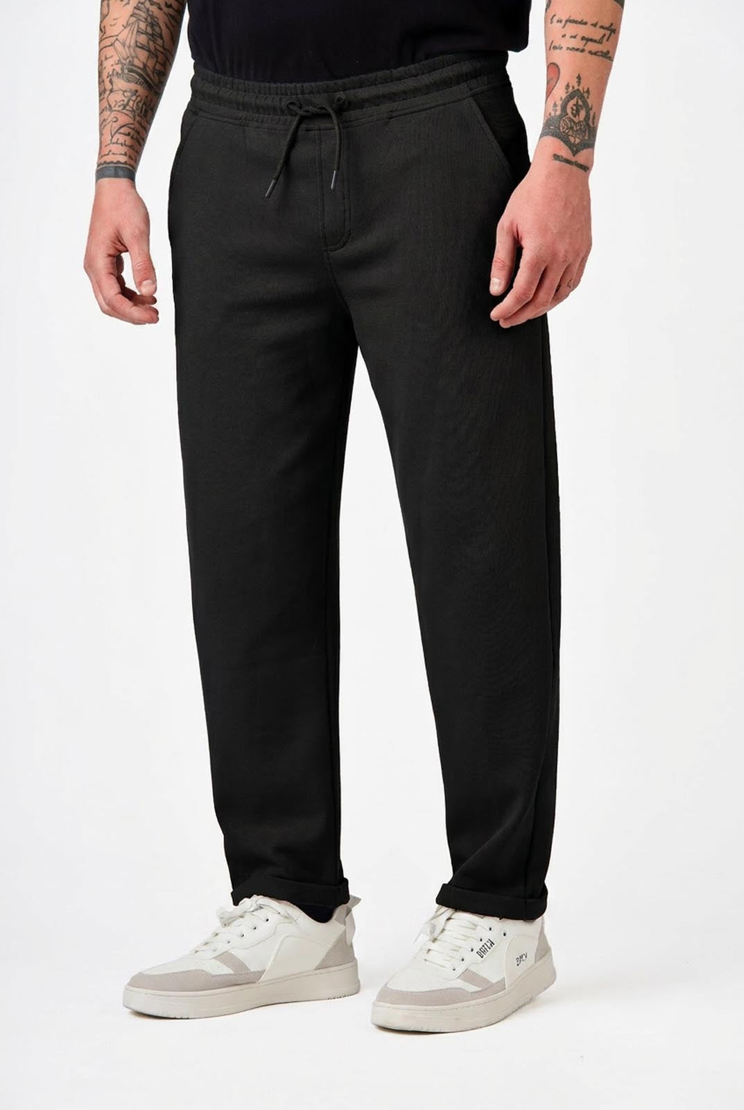 Pantaloni in felpa di piquet