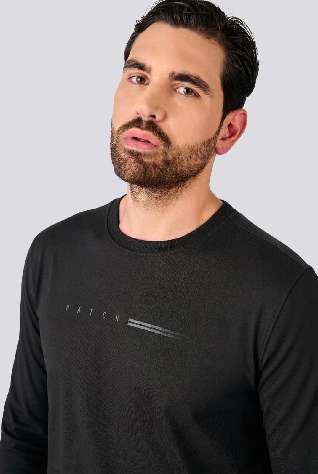 T-shirt a maniche lunghe con logo