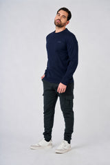 T-shirt a maniche lunghe con stampa