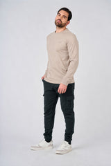 T-shirt a maniche lunghe con stampa