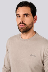 T-shirt a maniche lunghe con stampa