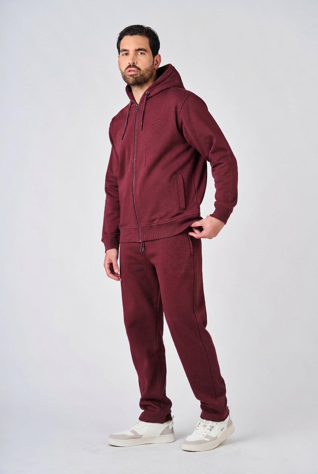 Felpa con cappuccio e zip