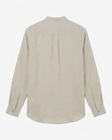 Camicia in lino - Collo serafino
