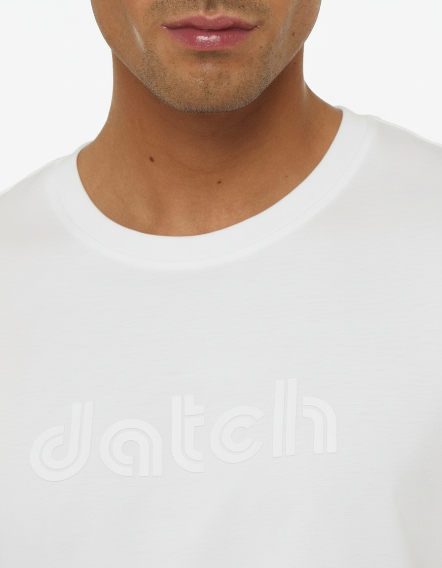 T-Shirt a maniche corte e stampa sportswear