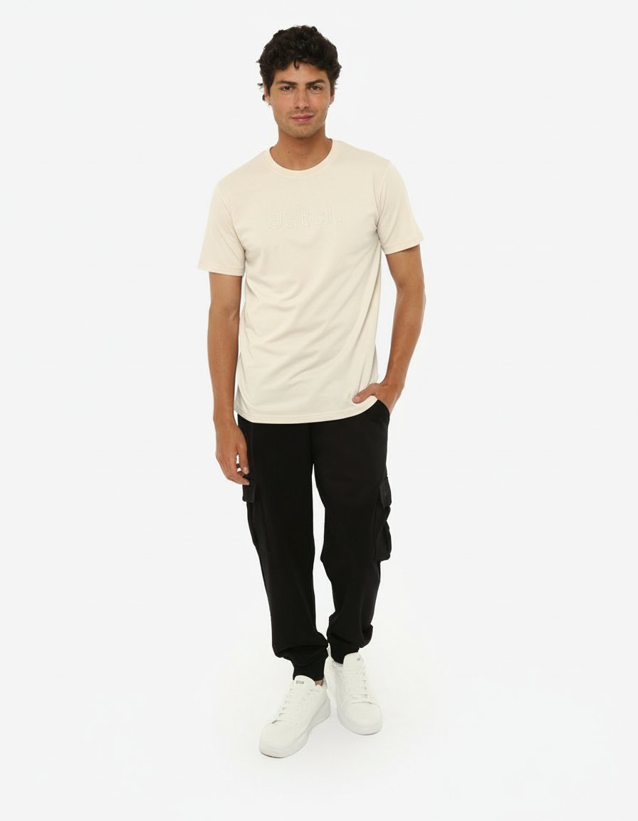 T-Shirt a maniche corte e stampa sportswear