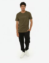 T-Shirt a maniche corte e stampa sportswear