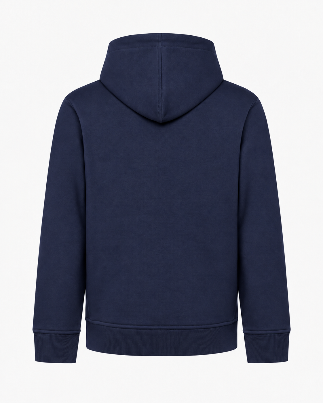 Felpa con cappuccio e logo centrale