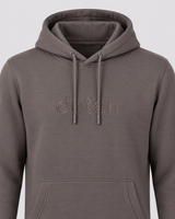 Felpa con cappuccio e logo centrale