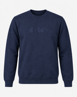 Felpa con logo centrale