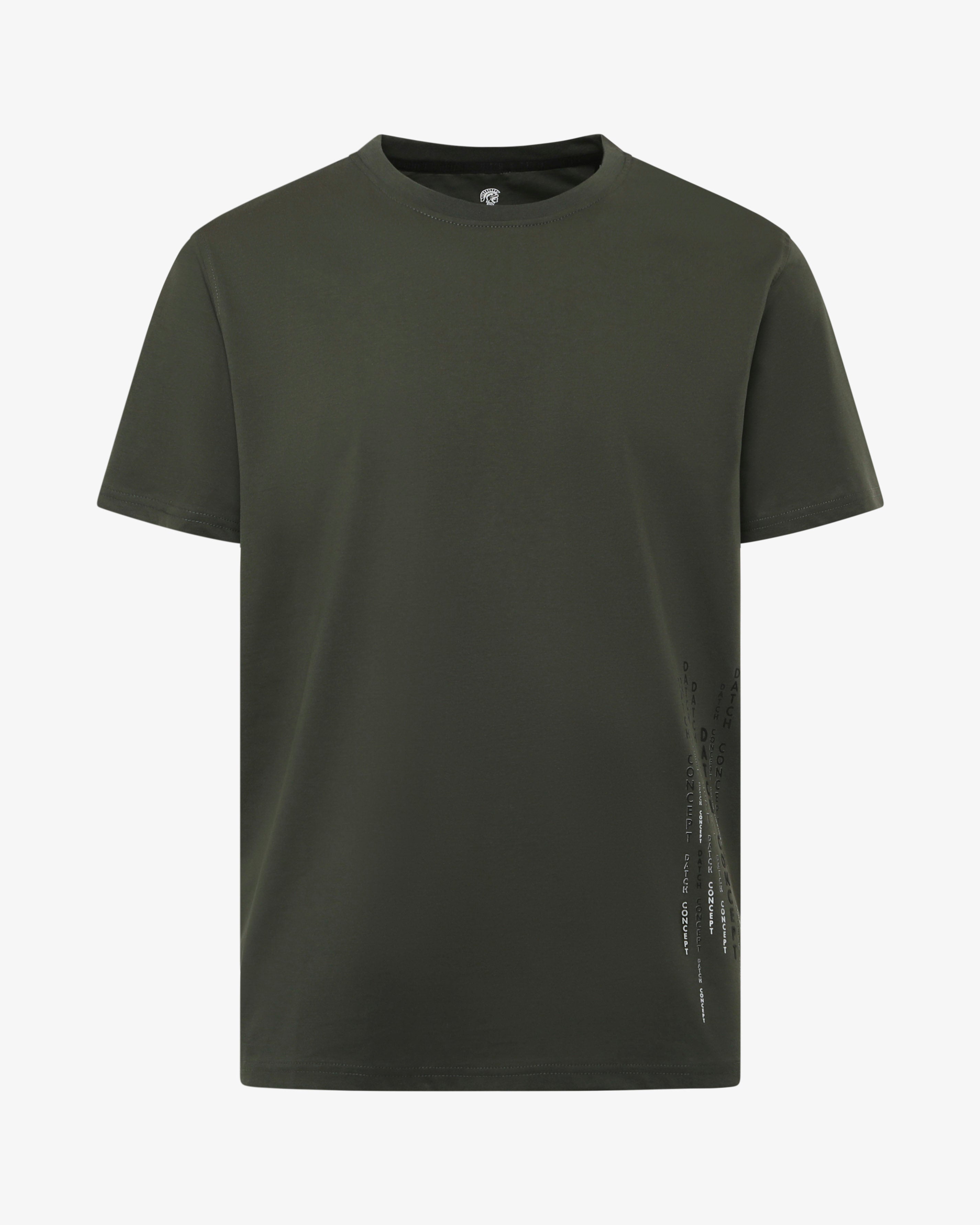 T-shirt stampa laterale