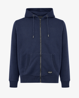 Felpa con zip e cappuccio