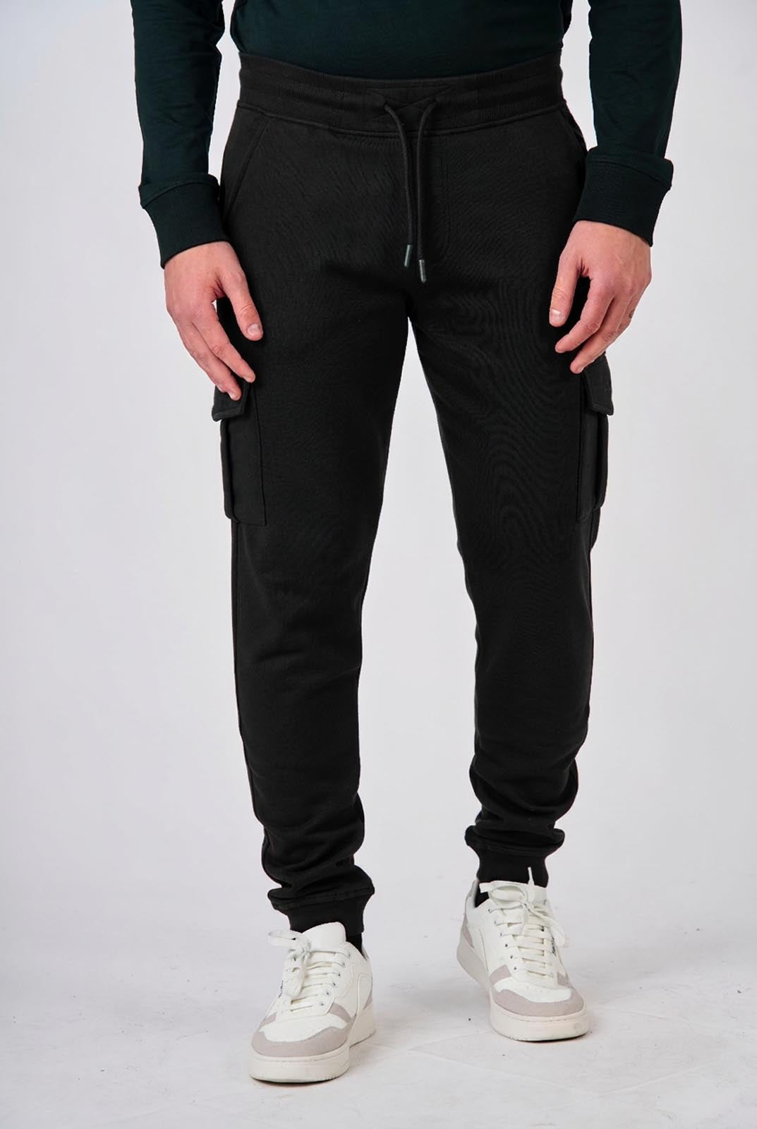 Pantalone in felpa con tasconi