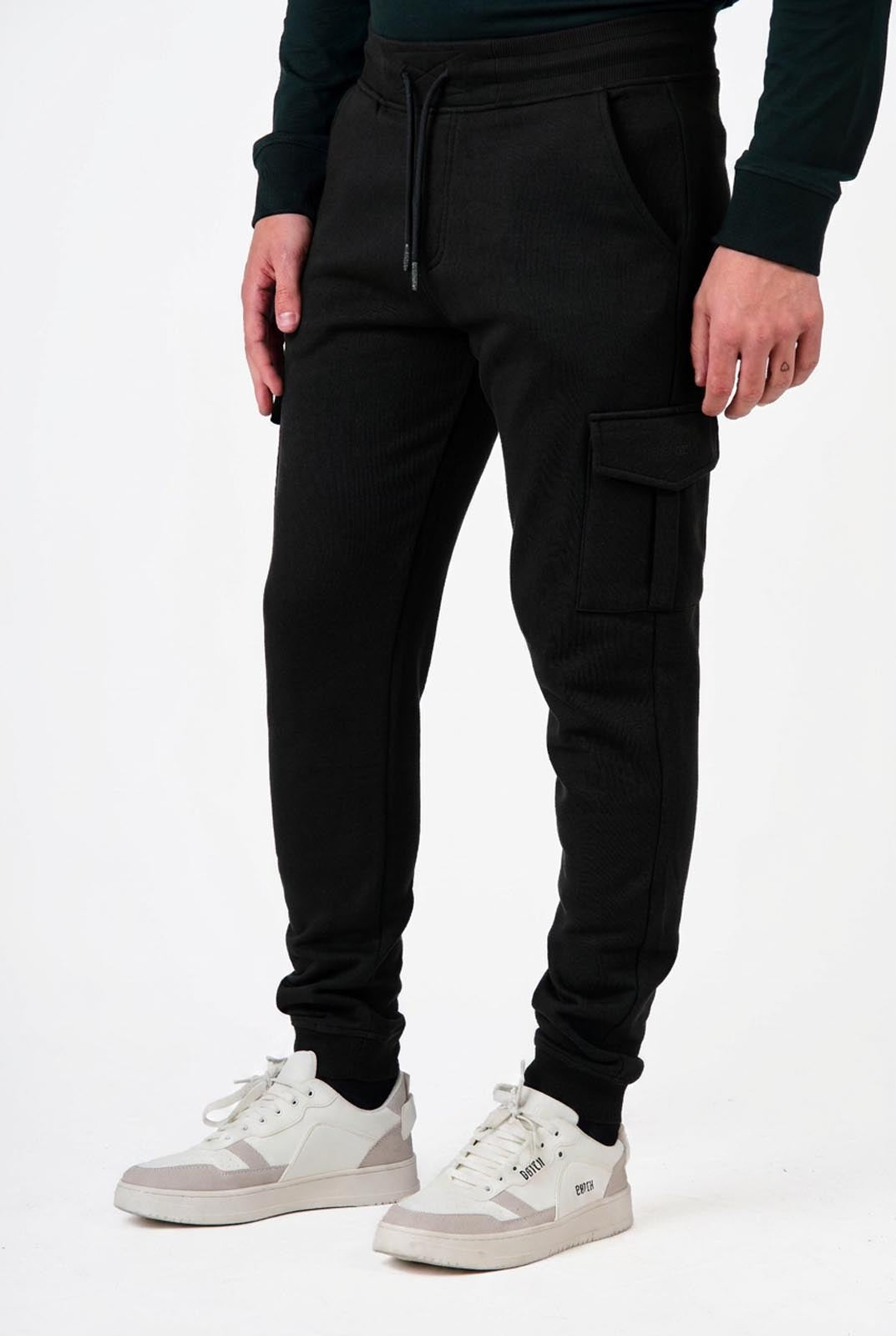 Pantalone in felpa con tasconi