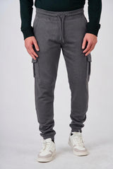Pantalone in felpa con tasconi