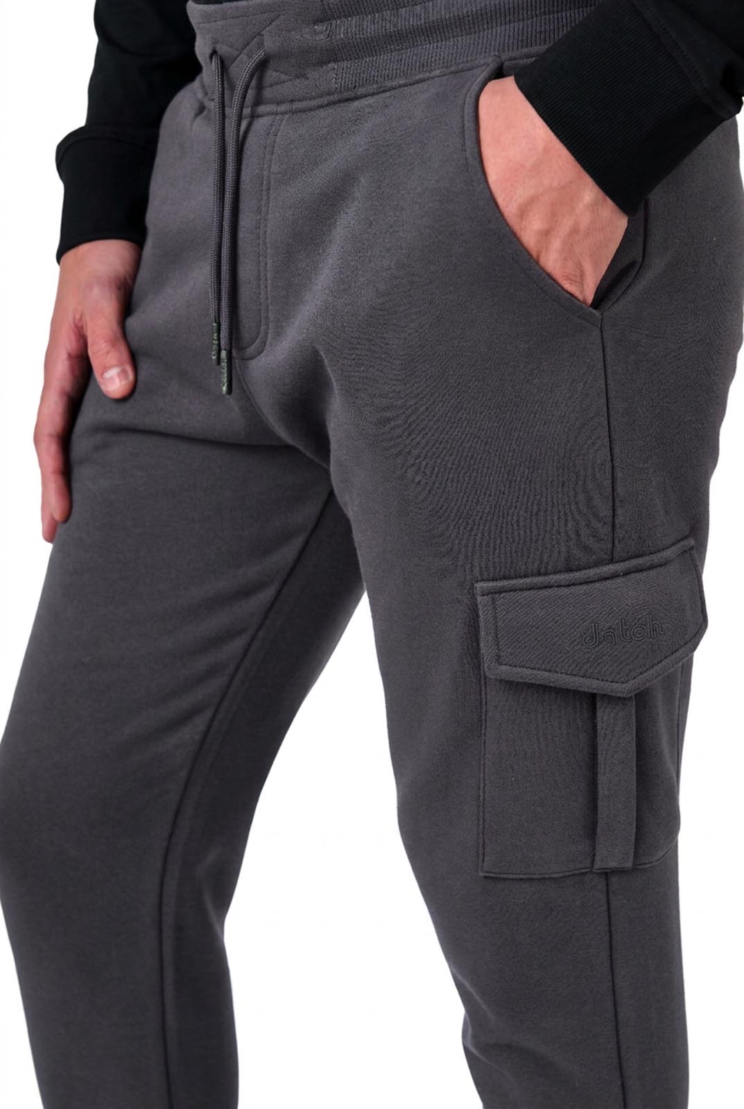 Pantalone in felpa con tasconi