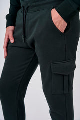 Pantalone in felpa con tasconi