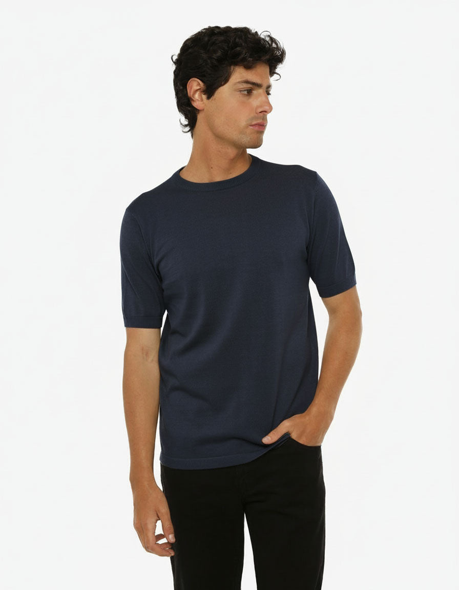 T-shirt in cotone manica corta