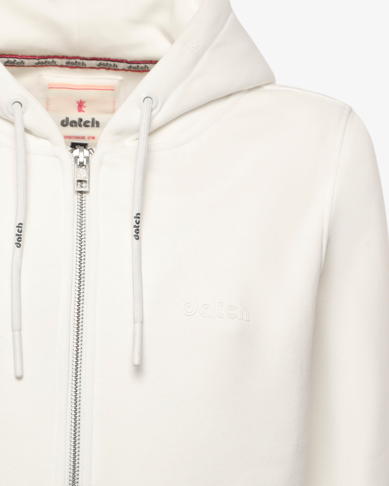 Felpa zip con cappuccio donna