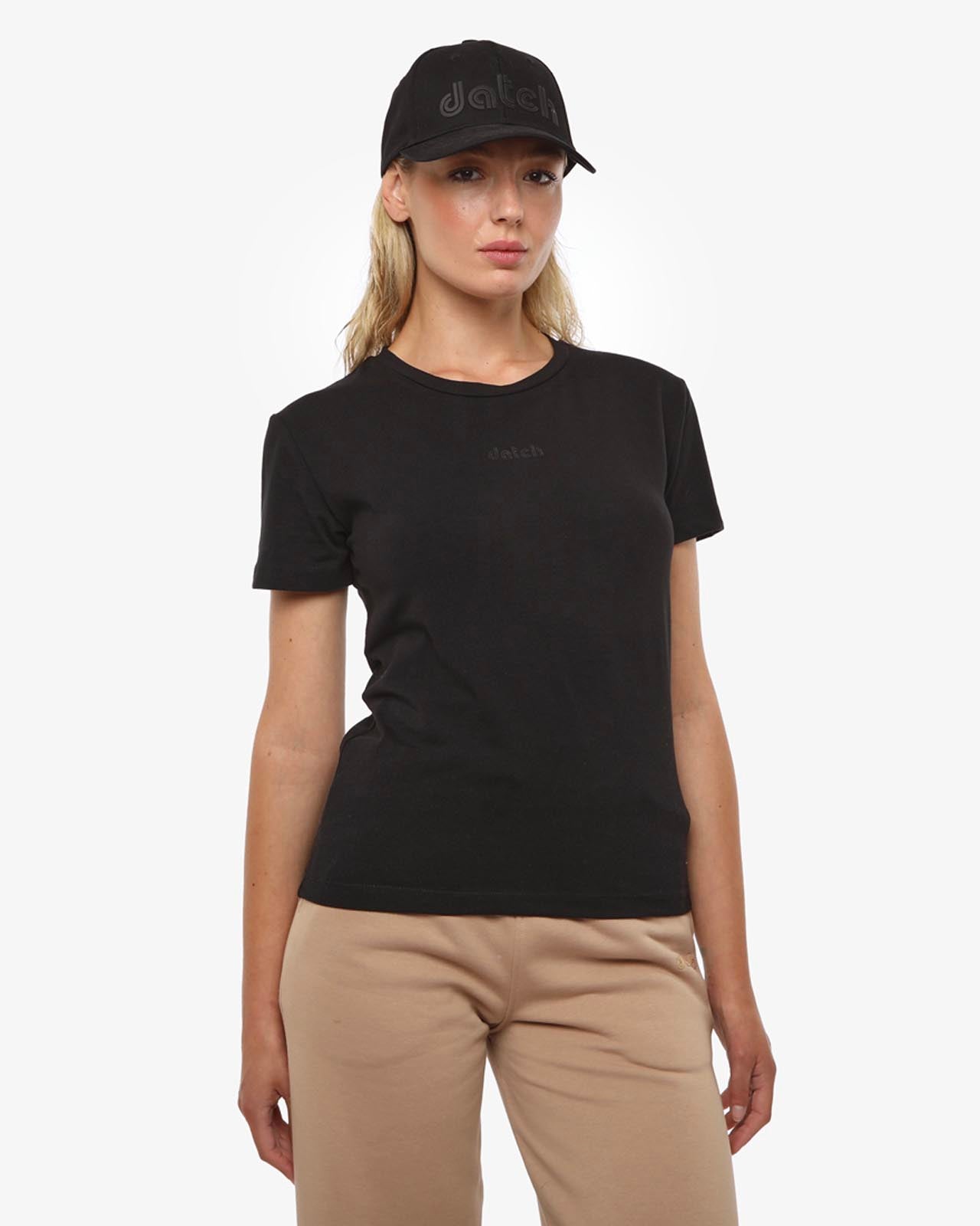 T-shirt in cotone stretch manica corta