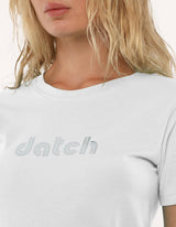 T-shirt stampa mylar in cotone