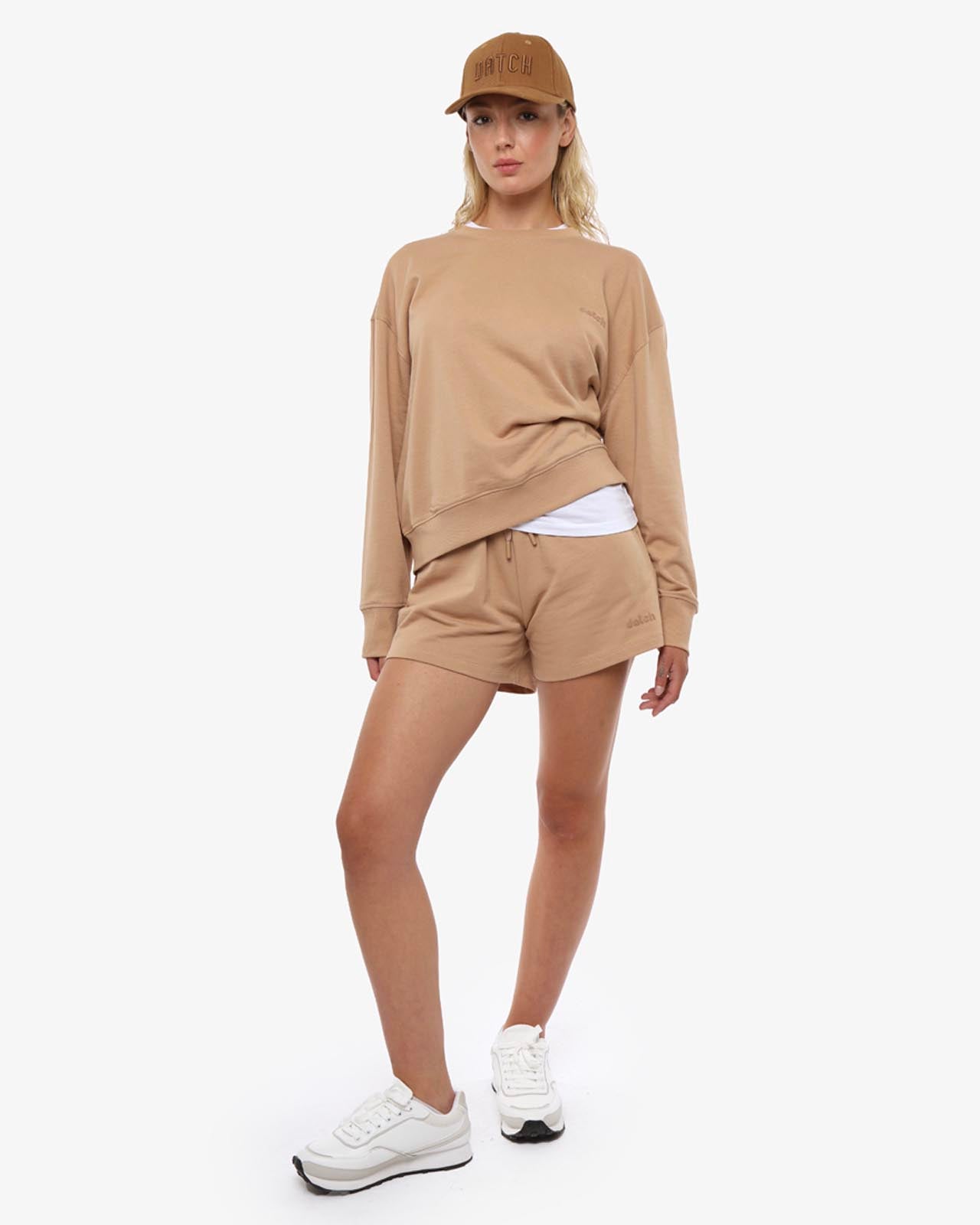 Felpa girocollo, taglio over