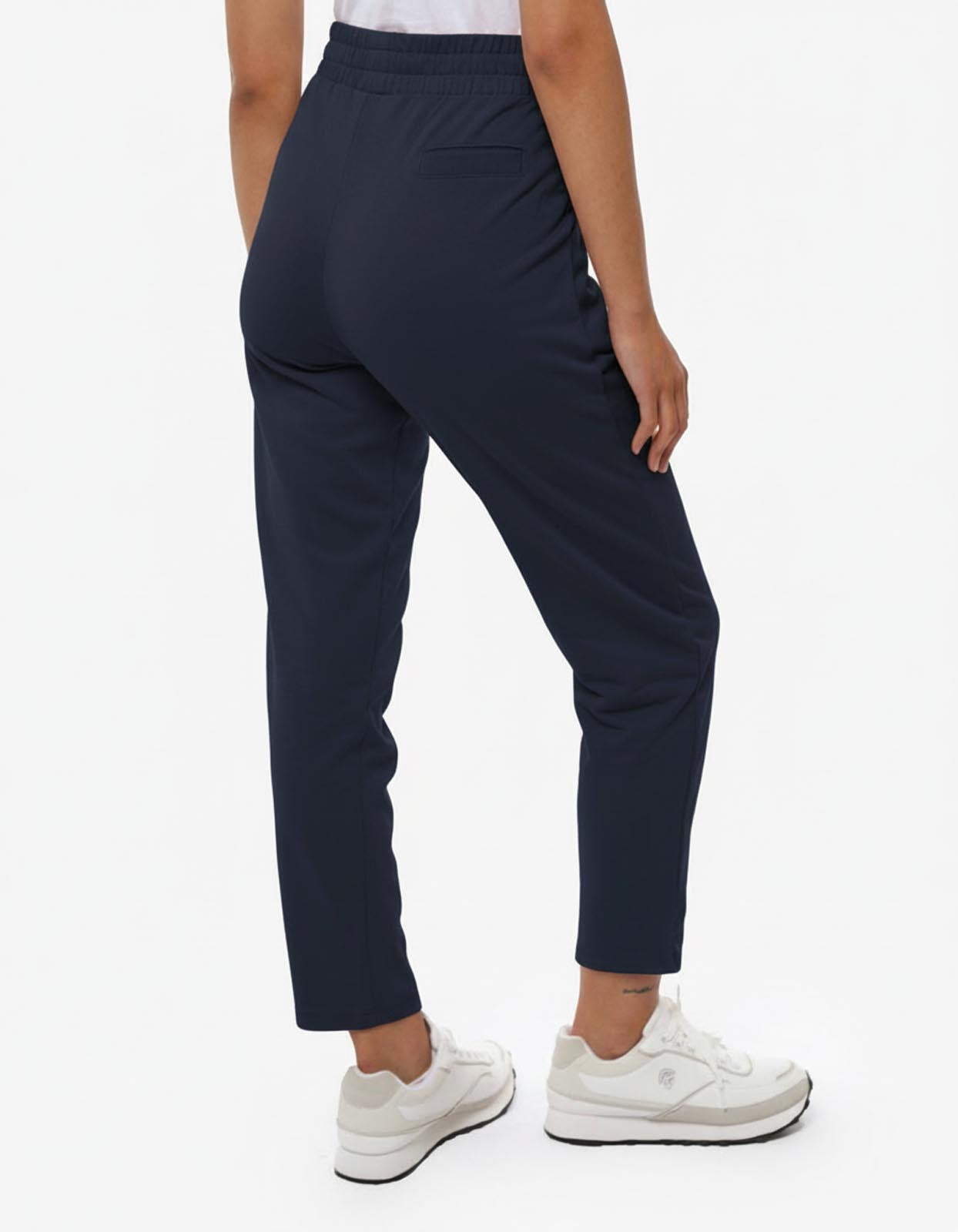 Pantalone con stampa in cotone