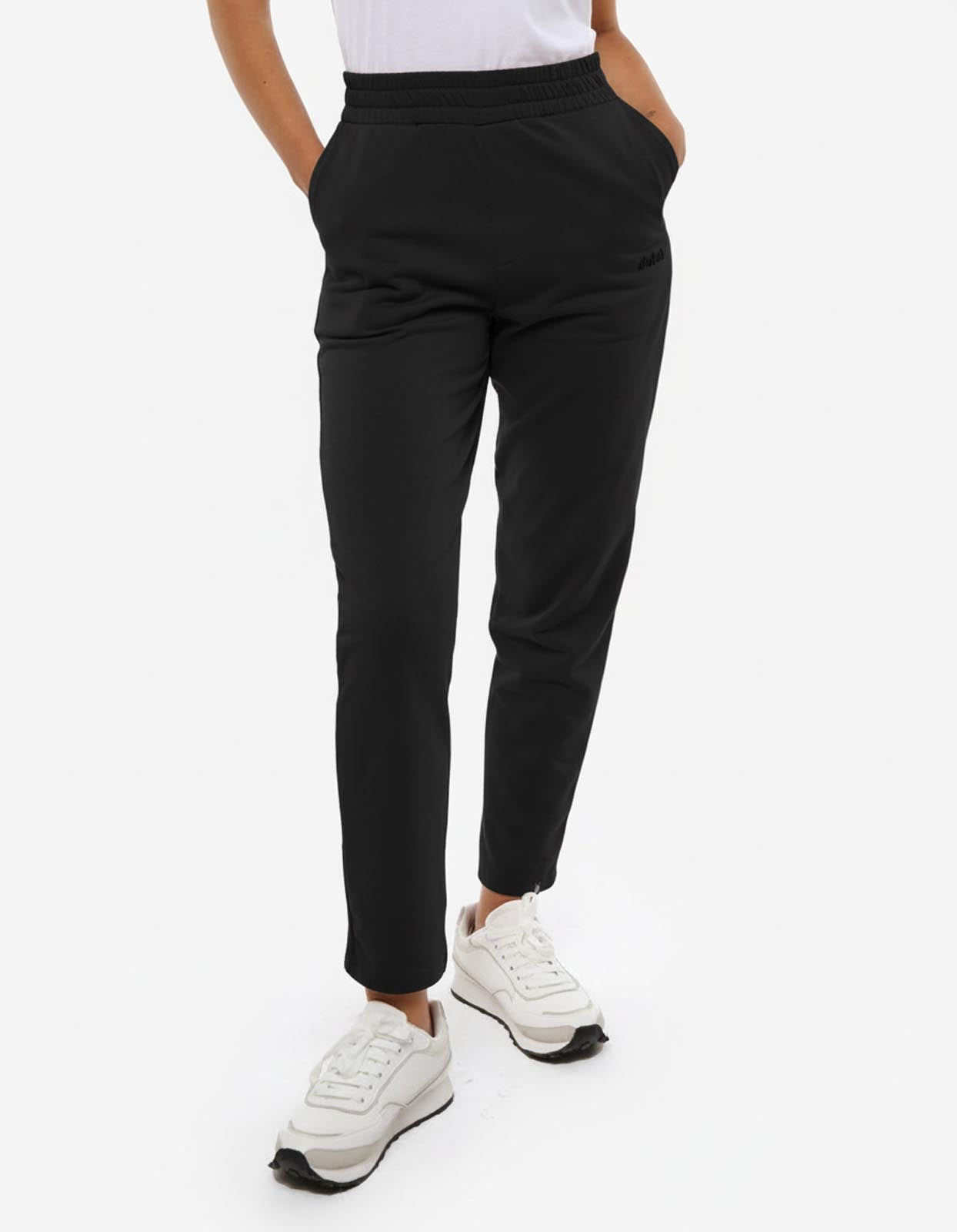 Pantalone con stampa in cotone