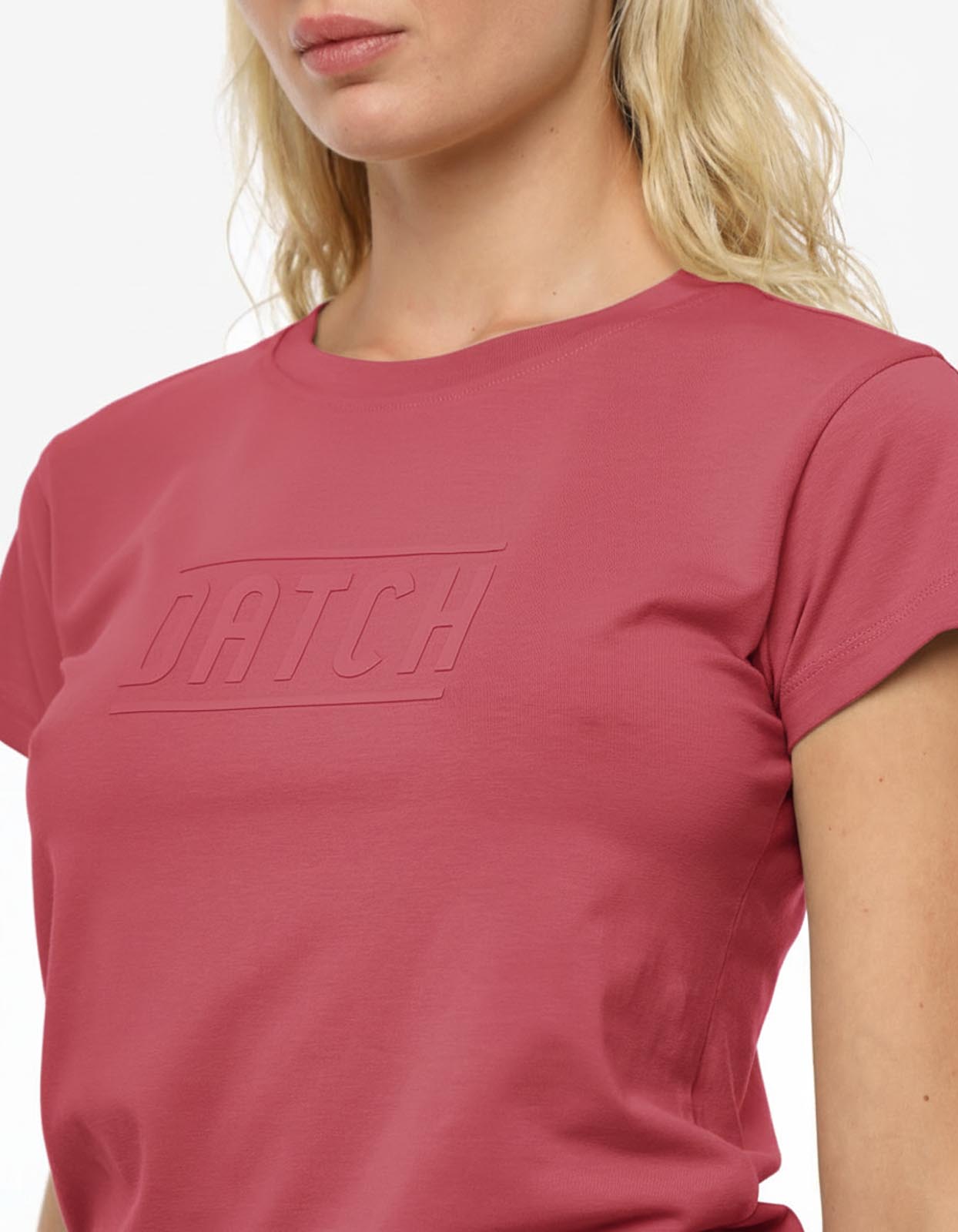 T-shirt con stampa in cotone stretch