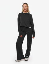 Felpa taglio over in poliestere