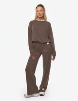 Felpa taglio over in poliestere