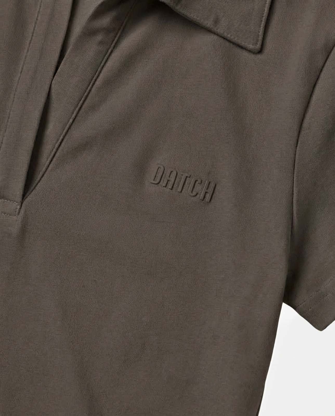 T-shirt mezze maniche con colletto polo