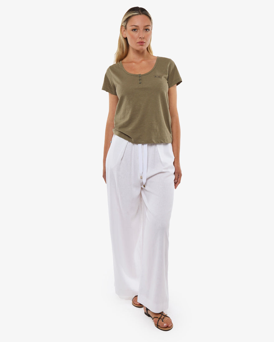 T-shirt con stampa in cotone