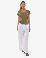 T-shirt con stampa in cotone