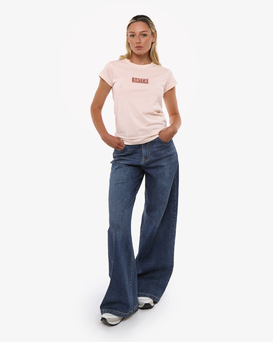 T-shirt con ricamo in cotone
