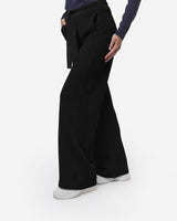 Pantaloni a gamba larga in interlock
