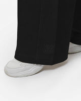 Pantaloni a gamba larga in interlock