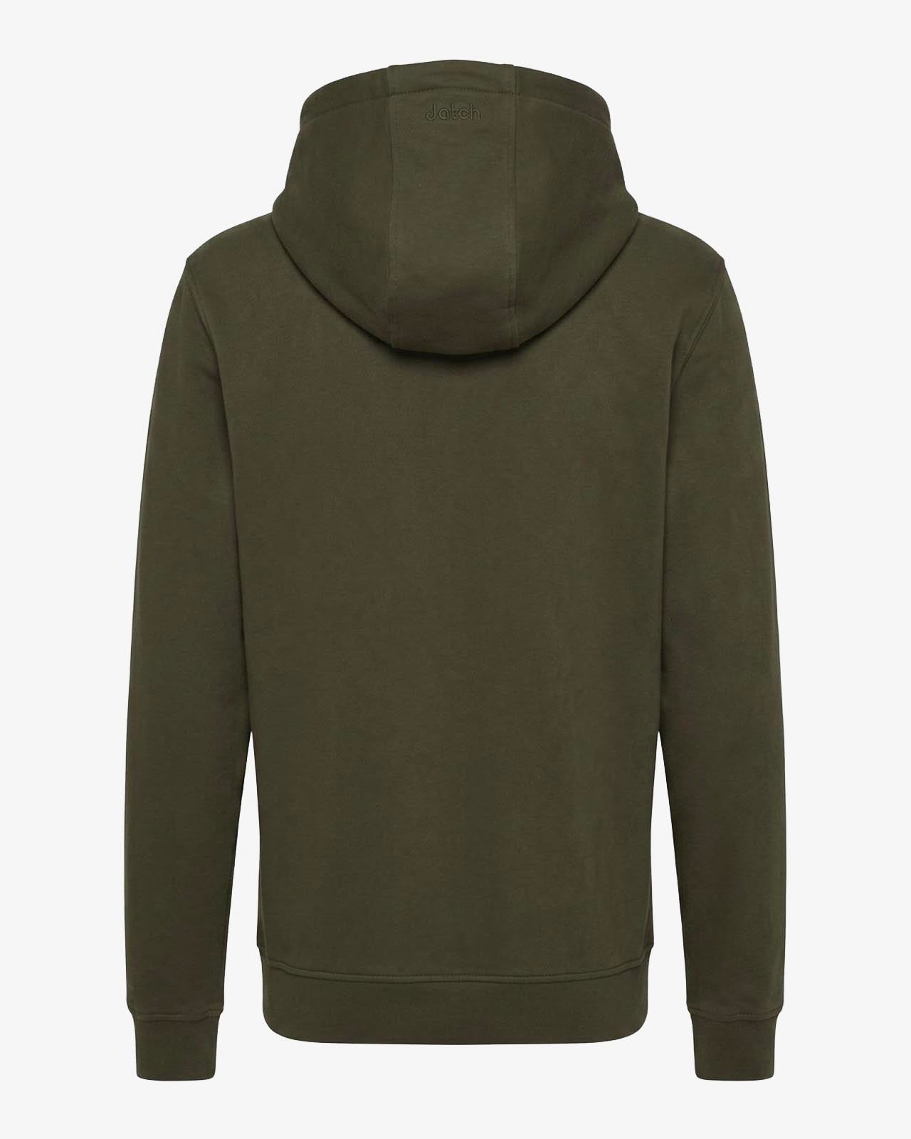 Felpa zip con cappuccio donna