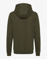 Felpa zip con cappuccio donna