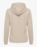 Felpa zip con cappuccio donna