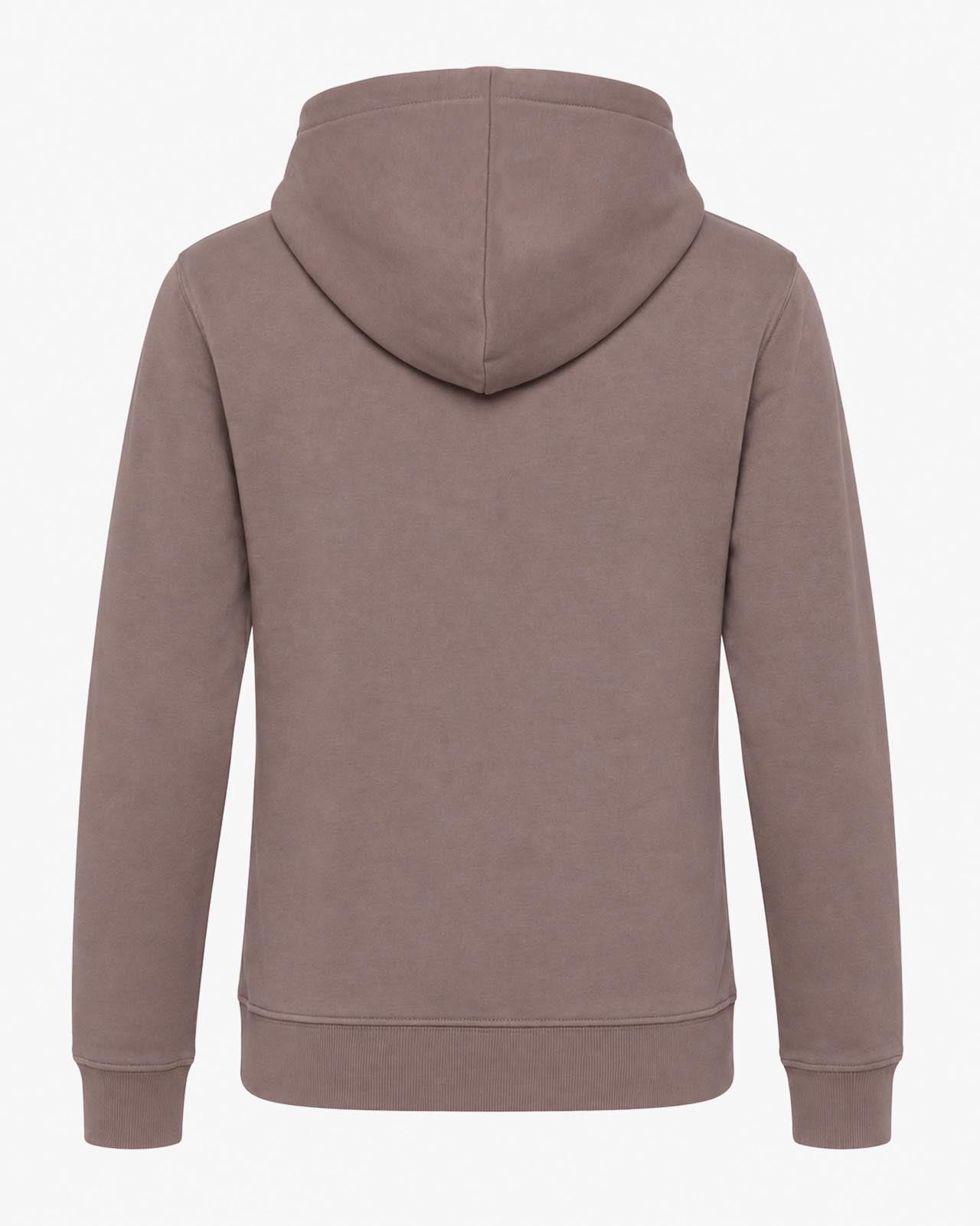 Felpa zip con cappuccio donna