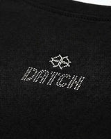 T-shirt a maniche lunghe con strass