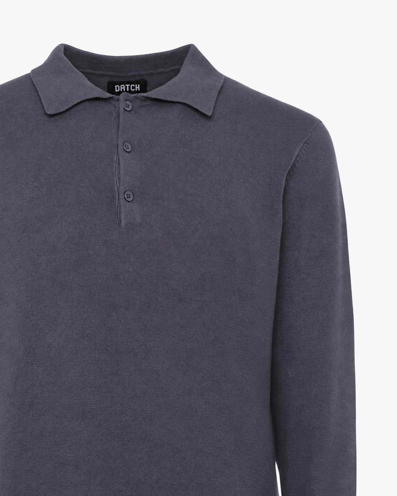 Maglia polo manica lunga