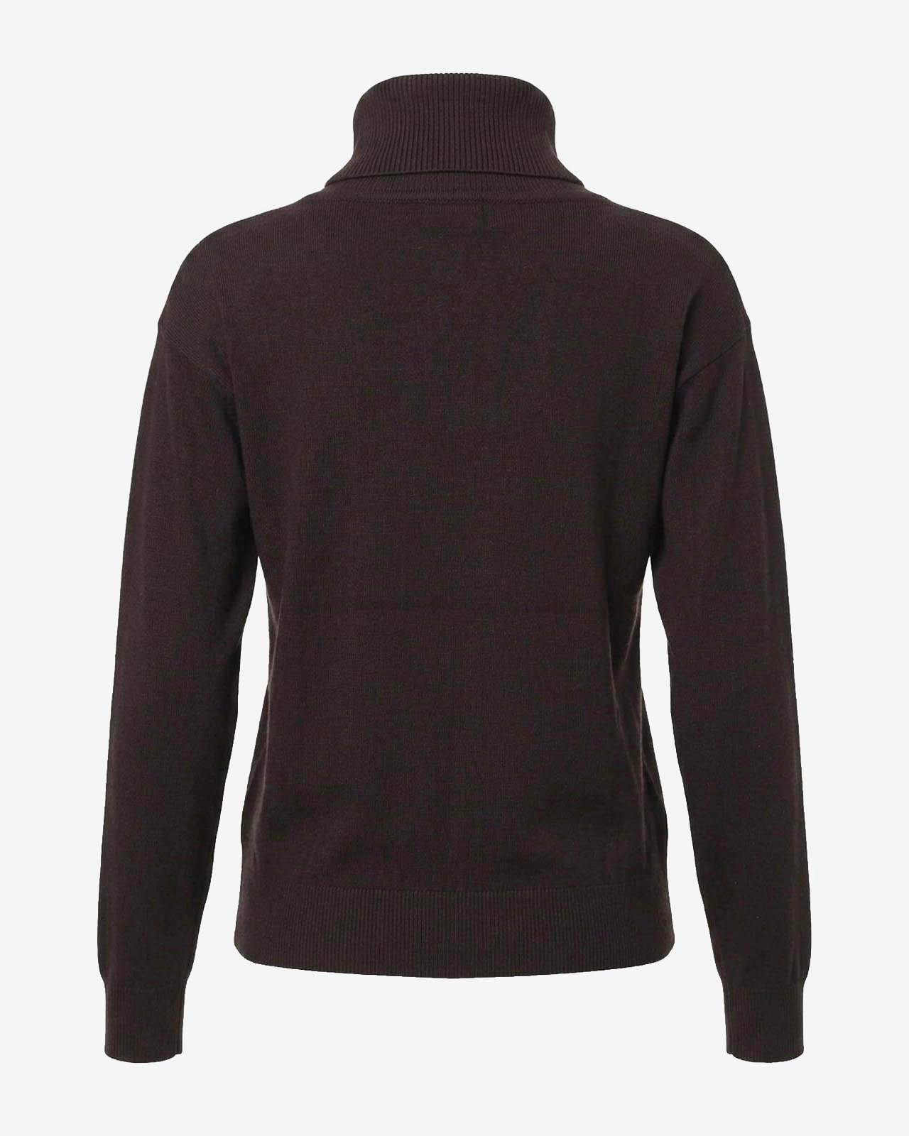 Maglia a collo alto con strass